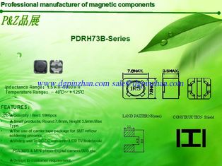 China PDRH73B Series Nickel core material Square High quality competitive shielded   SMD Power Inductors supplier