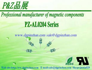 China Axial Color ring inductors PZ-AL0204-Series 0.1uH~1000uH supplier