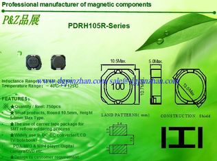 China PDRH105R Series Nickel core material Square High quality competitive shielded SMD Power Inductors supplier