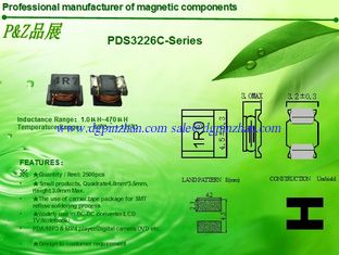 China PDS3226C Series 1.0uH~470uH Square Unshielded SMD Power Inductors supplier