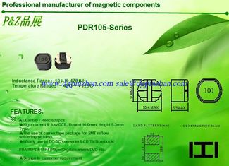 China PDR105 Series 10μH~470μH SMD Shield Power Inductors supplier