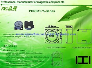 China PDRB1275 Series 1.2μH~220μH Low resistance, competitive price, high quality round SMD power inductor supplier