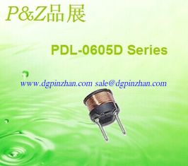 China PDL-0605D-Series 22~1000uH Low cost, competitive price, high current Nickel-zinc Drum core inductor supplier