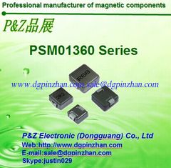 China PSM1360 Series 8.2~150uH Iron alloy Molding SMD High Current Inductors Chokes Square supplier