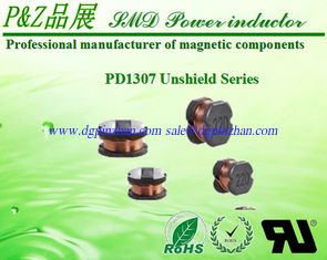 China PD1307 Series 10μH~1000μH SMD Unshield Power Inductors Round Size supplier