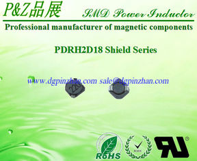 China PDRH2D18 Series 1.7μH~100μH SMD Shield Power Inductors Round Size supplier