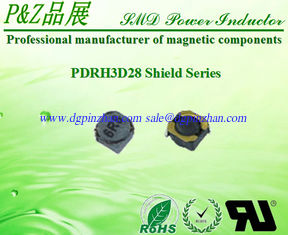 China PDRH3D28 Series 2.7μH~47μH SMD Shield Power Inductors Round Size supplier