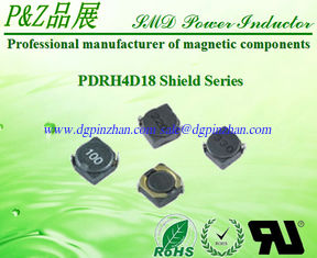 China PDRH4D18 Series 1.2μH~180μH Shield SMD Power Inductors Round Size supplier