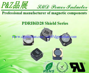China PDRH6D28 Series 3.0uH~680uH SMD Shield Power  Inductors Round Size supplier
